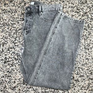 NWOT Calvin Klein Jeans Distressed Slim Straight Jeans 36x30 Button Fly